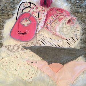 Baby Girl Bibs